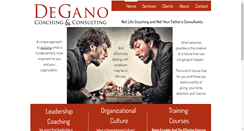 Desktop Screenshot of deganocoaching.com