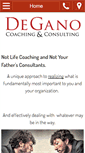 Mobile Screenshot of deganocoaching.com